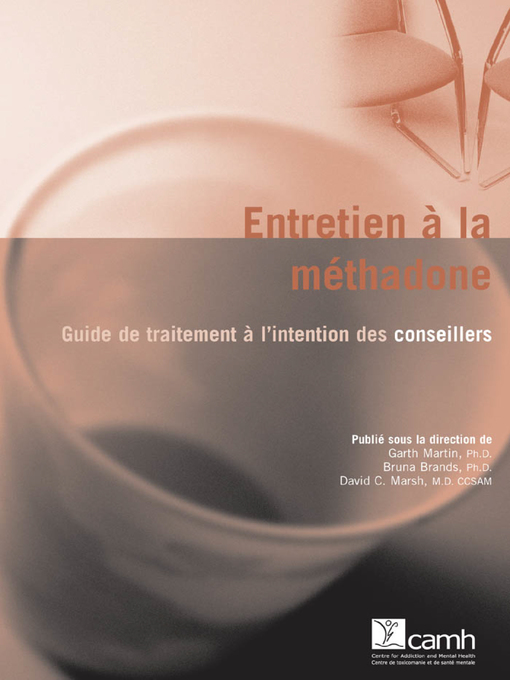 Cover image for Entretien à la méthadone